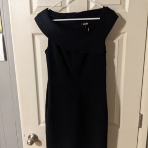 DKNY off the shoulder sheath dress size 6
